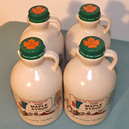 Pure Maple Syrup - 32 Fl. Oz. - One Quart - 4-Count